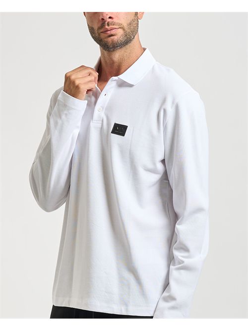 Polo manica lunga Armani Exchange uomo ARMANI EXCHANGE | XM001394-AF16262U0002